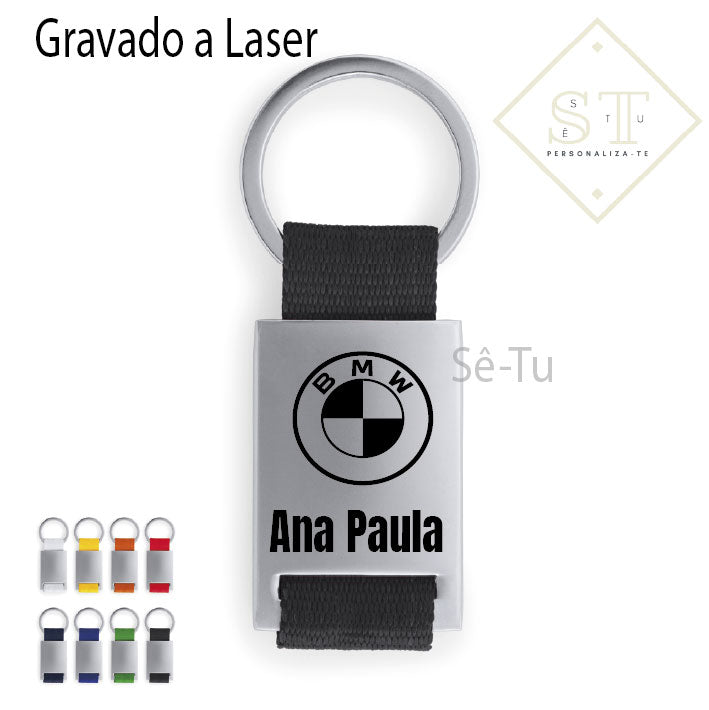 Llavero BMW con nombre